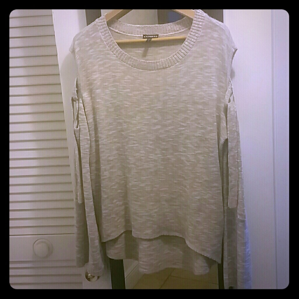 ❗❗Last chance‼‼‼Express cut out arm sweater